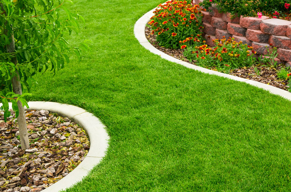 garden landscaping and edging